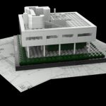 Ville Savoy (Le Corbusier) realised with LEGO Architecture