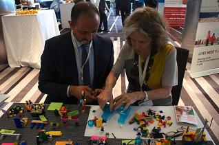 Global Leaders Playing with Lego Serious Play