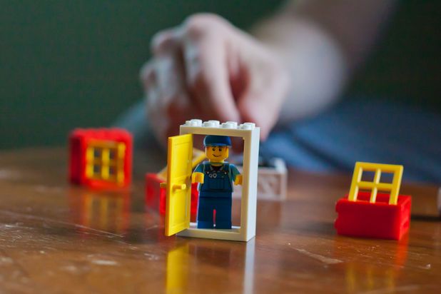 Lego Minifig - Photo by Laura Beth Drilling Demand Media