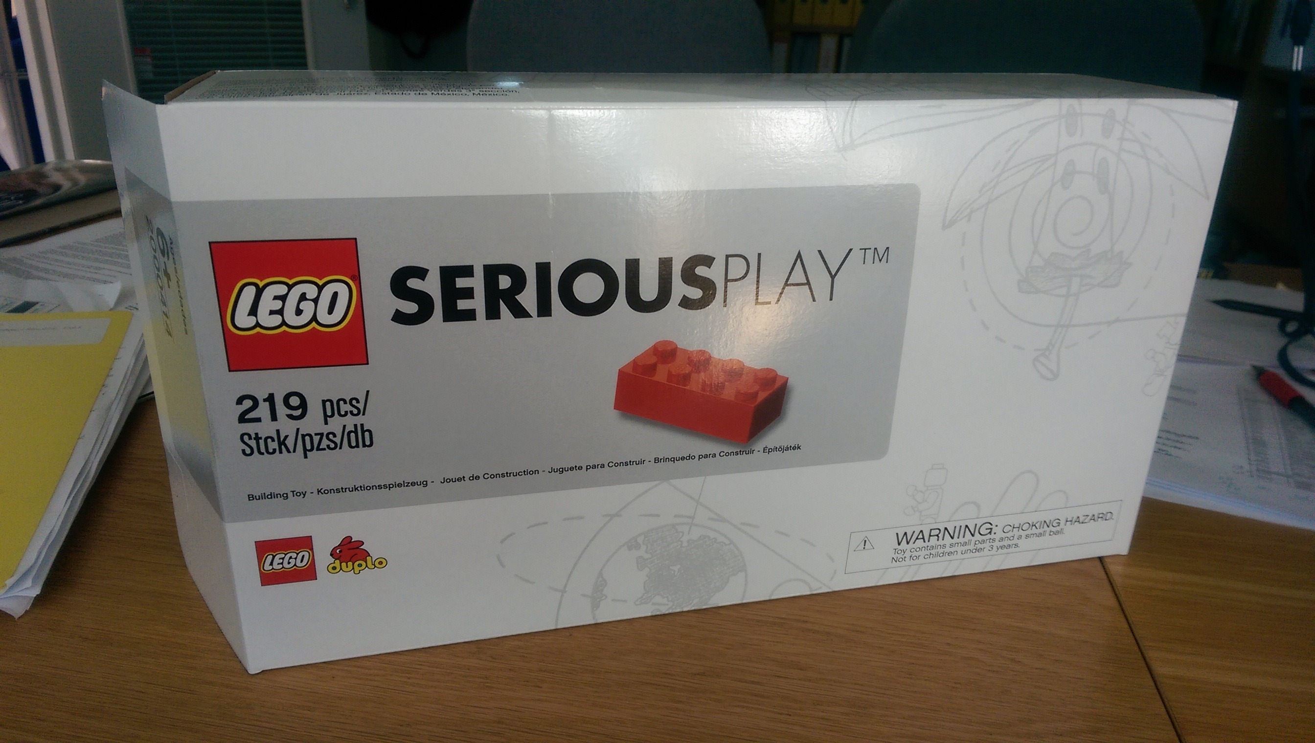 Lego Serious Play Starter Kit - Of Course I have Some More Lego On My Desk