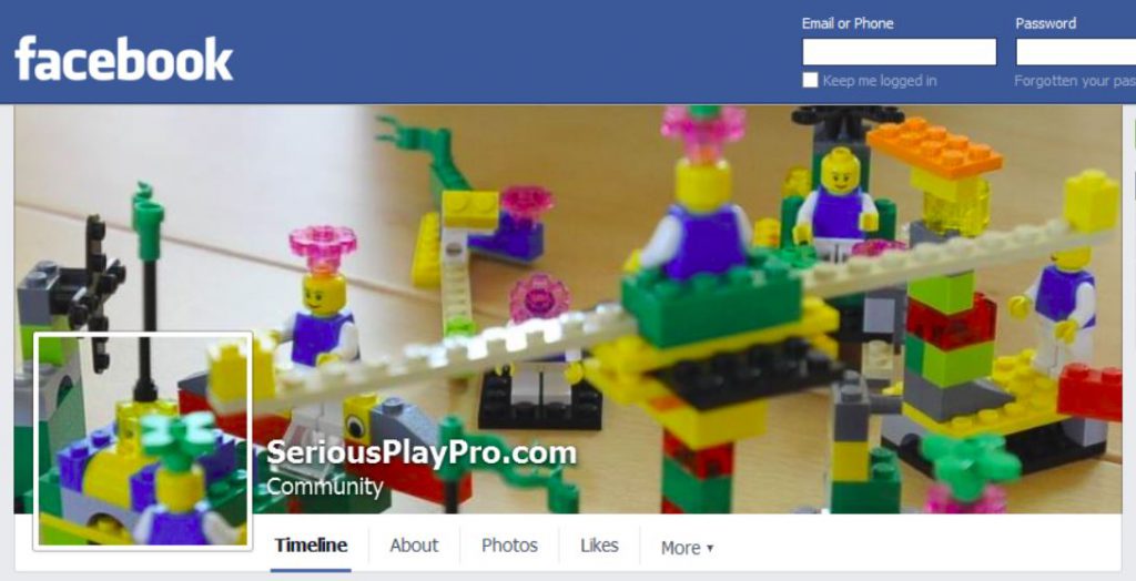 SeriousPlayPro Facebook page