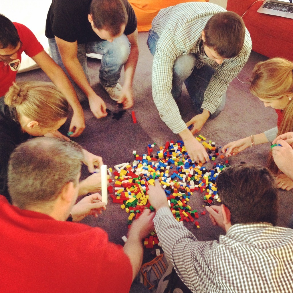 LEGO Retrospective Scrum Team by Dominic Krimmer