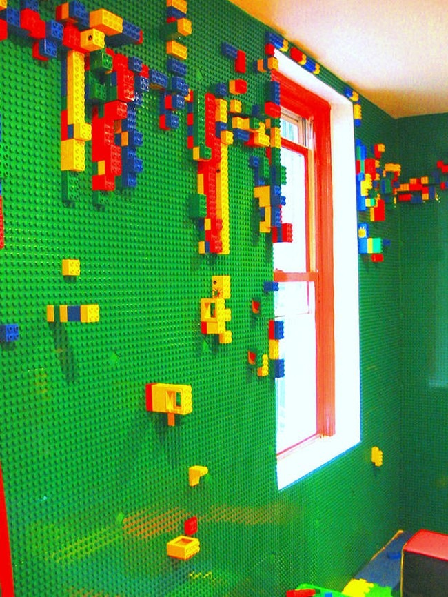 Decorating Room with LEGO Bricks