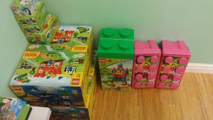 Lego Serious Play kit replaced with Duplos