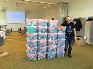 This is what $25K of Lego looks like!
