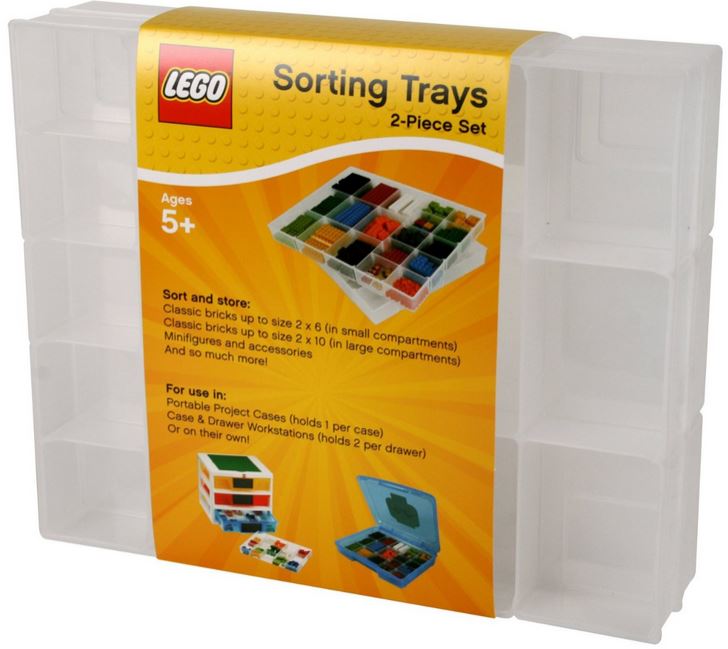 Lego Brick Sorting and Storage with IRIS Trays - Serious Play Pro